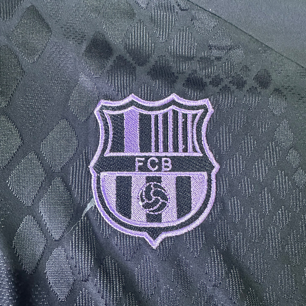 Barcelona Black Track Top