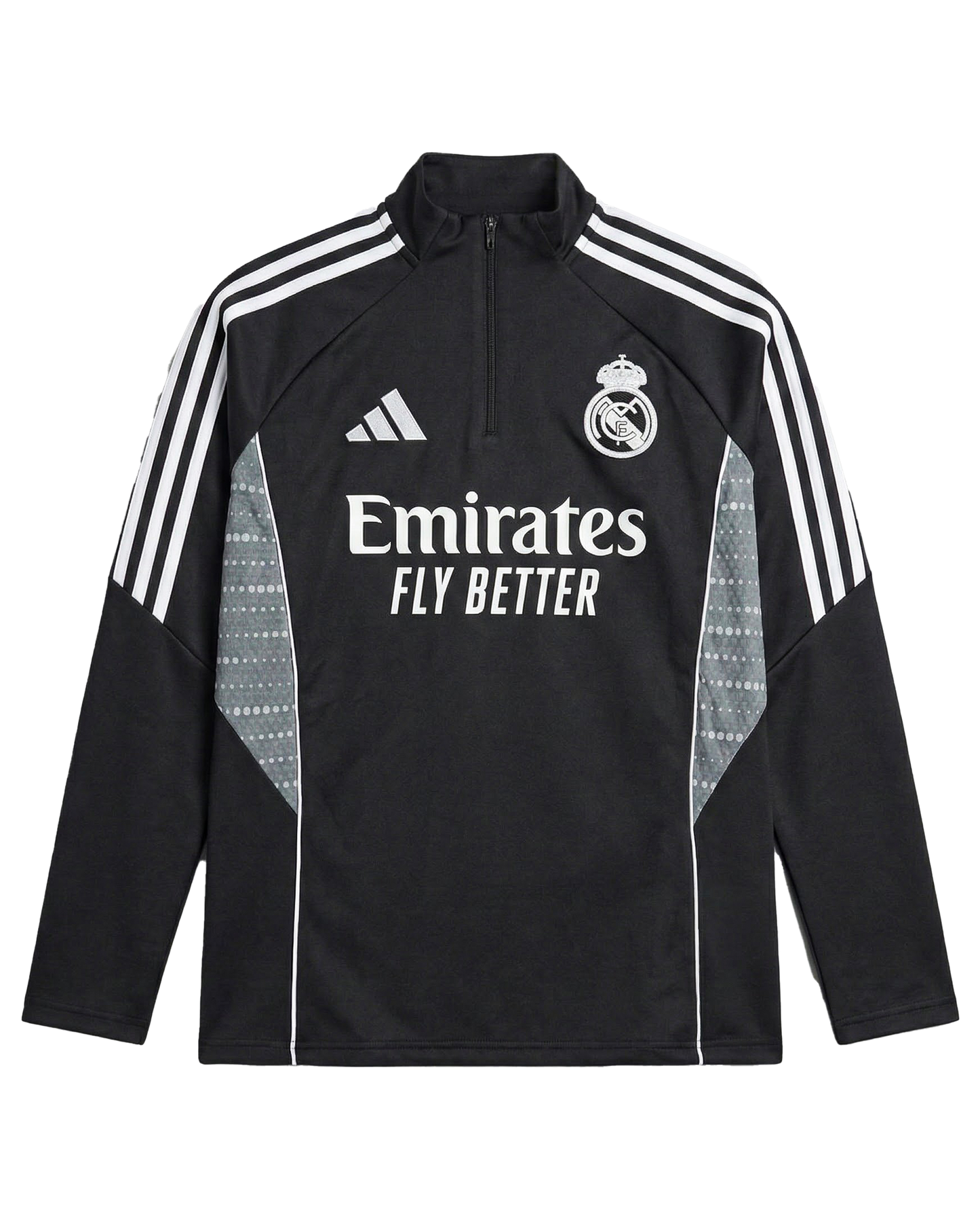 Real Madrid 2026 black track top