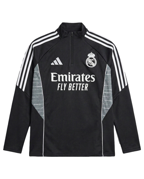 Real Madrid 2026 black track top
