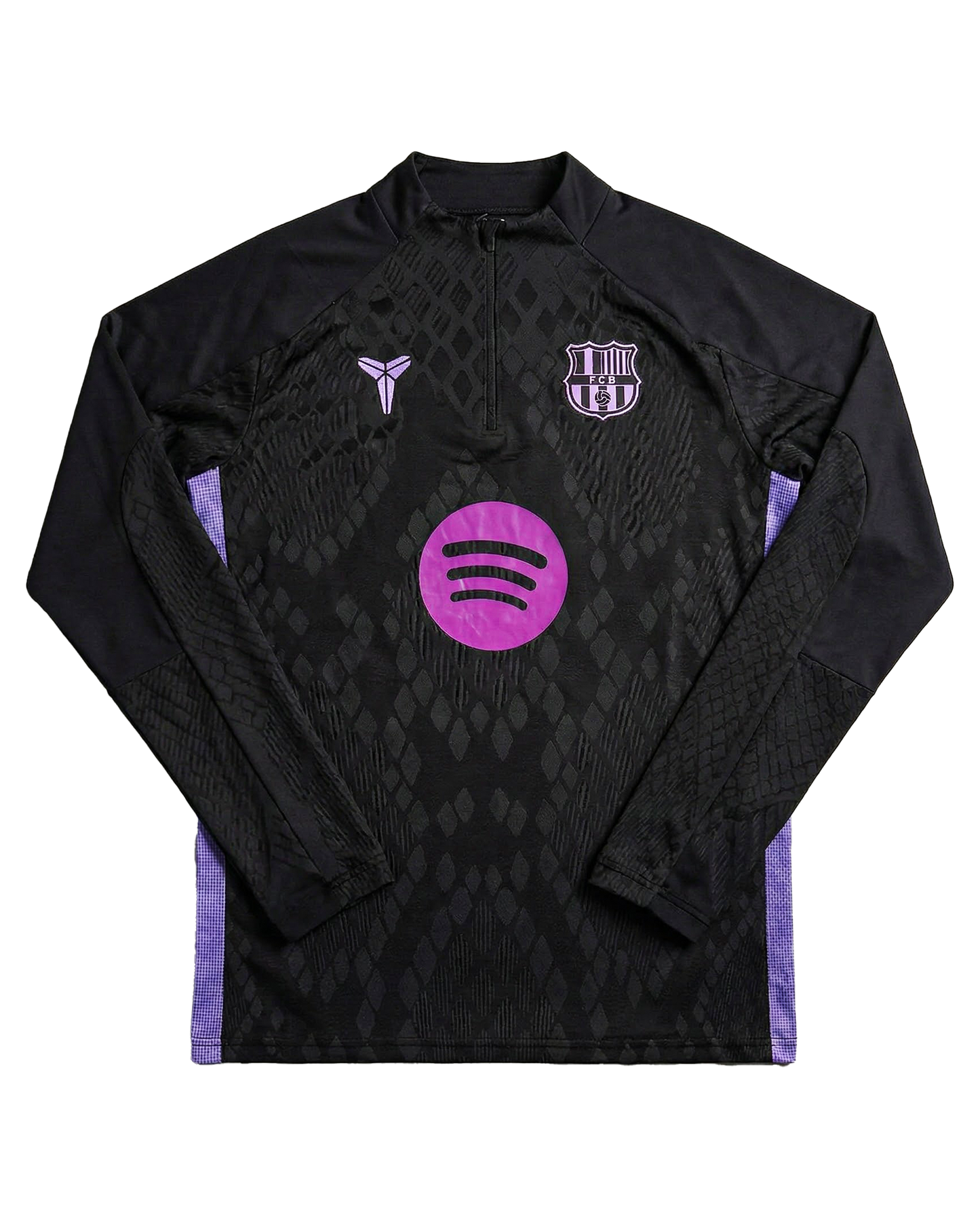Barcelona Black Track Top