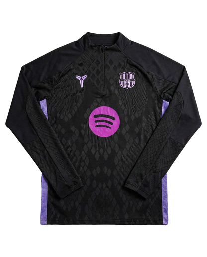 Barcelona Black Track Top