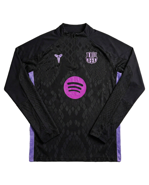 Barcelona Black Track Top